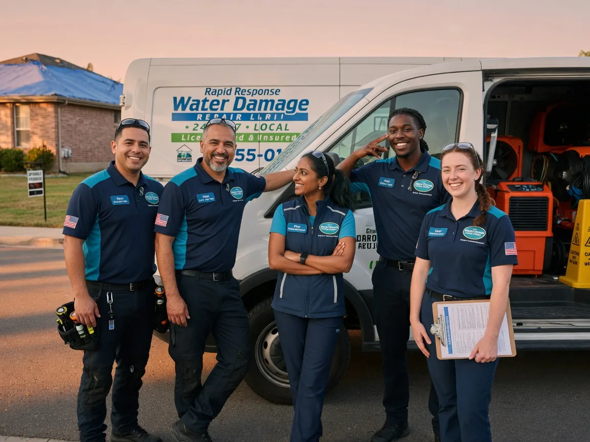 Water Damage Restoration company in Cost, TX