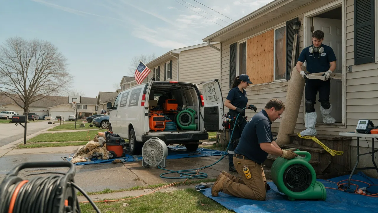 Water Damage Restoration in Cost, TX near me